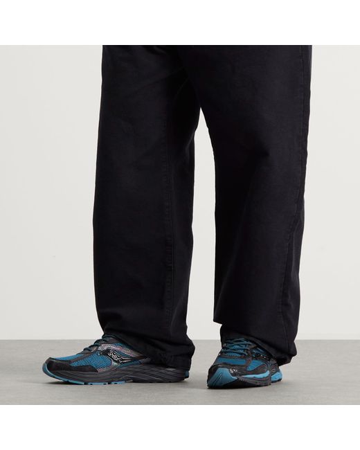 Saucony Blue Progrid Omni 9 Sneaker for men