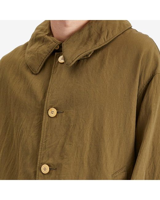 Visvim Green Balmat Parka Jacket for men