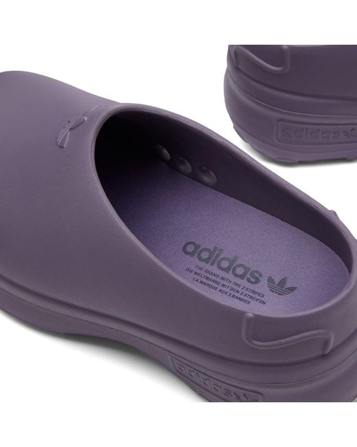Adidas Purple Adifom Stan Mule W Sneakers