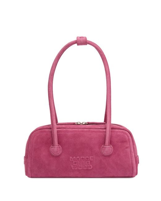 MARGE SHERWOOD Pink Soft Boston Ew Bag