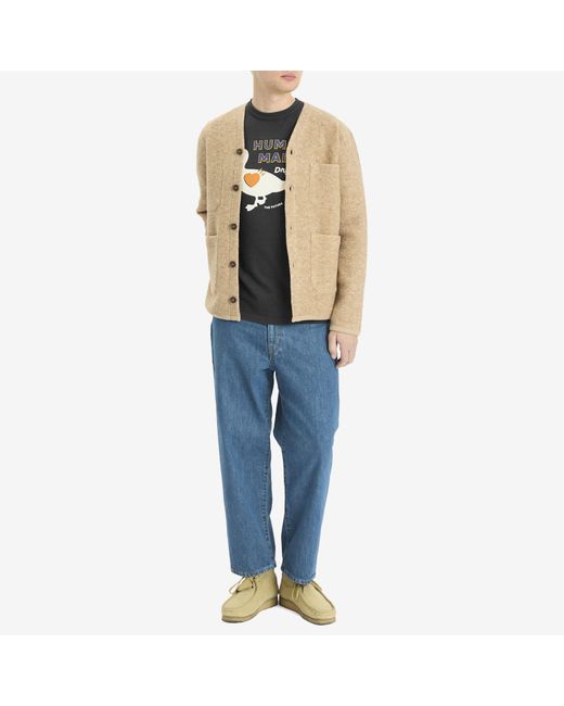 Human Made Black Duck Dry Alls T-Shirt for men