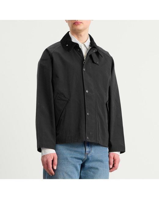 Barbour Black Os Transporter Casual Jacket for men