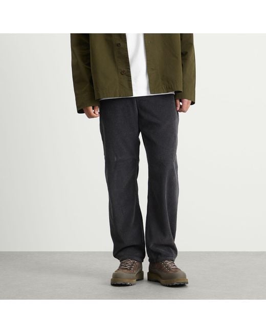 Folk Gray Barrel Leg Pant for men