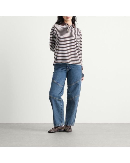 Damson Madder Multicolor Remie Rugby Top