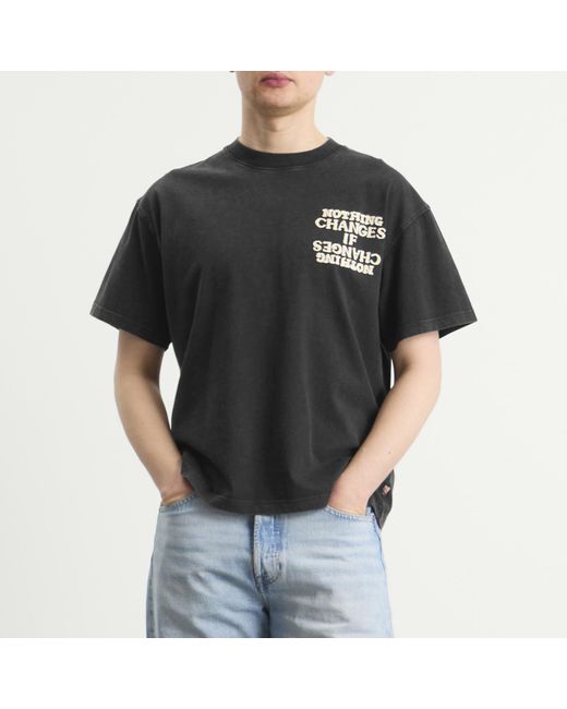 Honor The Gift Black Nothing Changes T-Shirt for men