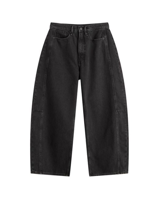GOOD AMERICAN Black Good Extreme Barrel Jeans