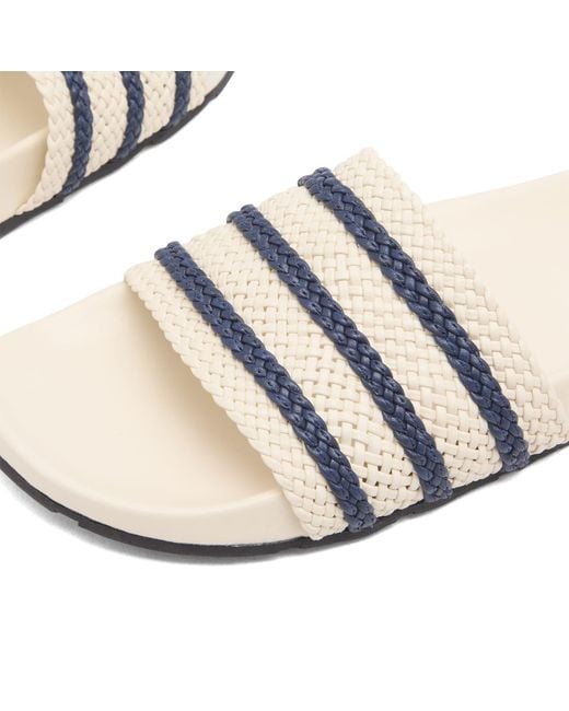 Adidas Originals White X Wales Bonner Adilette
