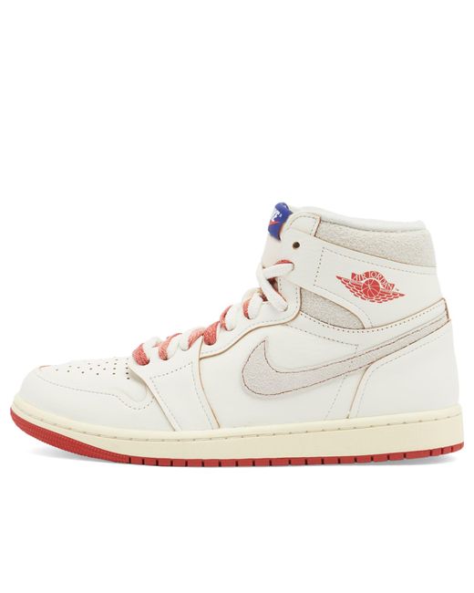 Nike White 1 Retro Hi Og W Sneaker