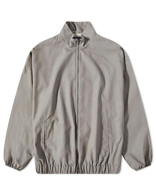 Fear Of God Eternal Wool Nylon Track Jacket in Gray for Men