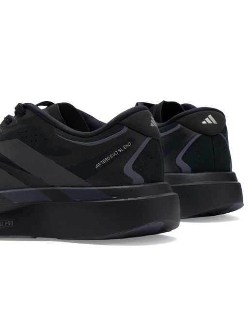 Adidas Black Adizero Evo Sl Exo Sneaker for men