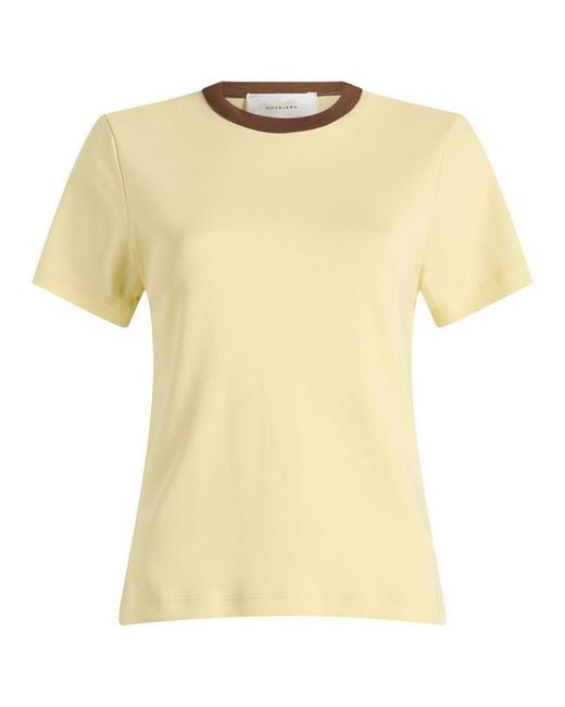 Hosbjerg Yellow Babette T-Shirt