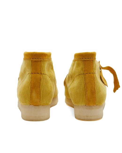Clarks Yellow Mayde Wallabee Boot