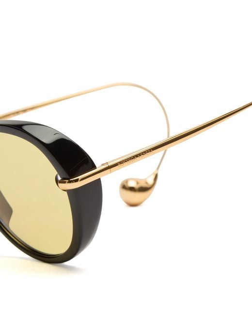 Bottega Veneta Natural Bottega Veneta Bv1436S Drop Sunglasses