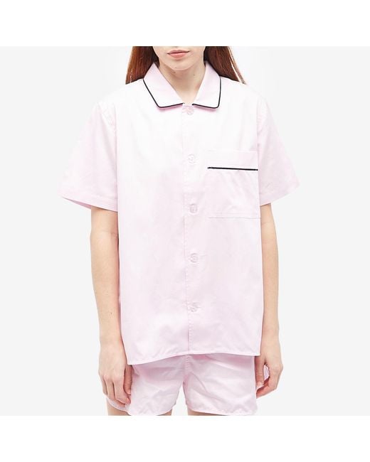 Hay Pink Outline Short Pyjama Shirt