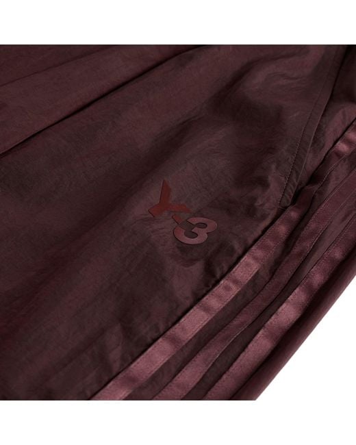 Y-3 Purple Gradient Stripes Wide Leg Trousers