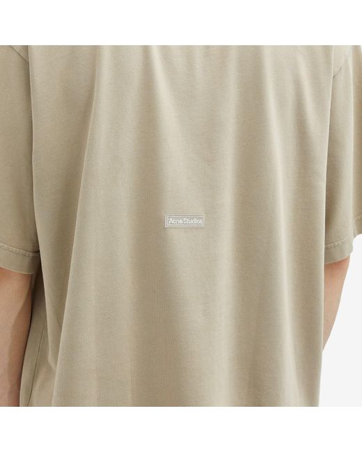 Acne Natural Extorr Vintage T-Shirt for men