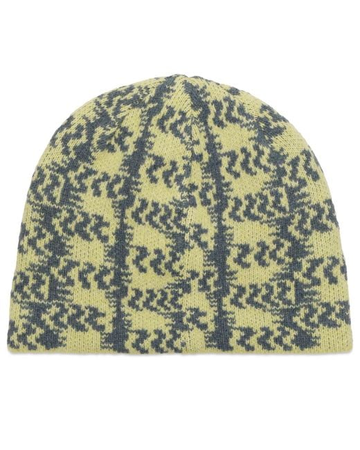 Patagonia Green Cinder Beanie Sun Quilt Sage for men