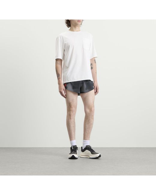 Nike Black Aeroswift 2" Split Short for men