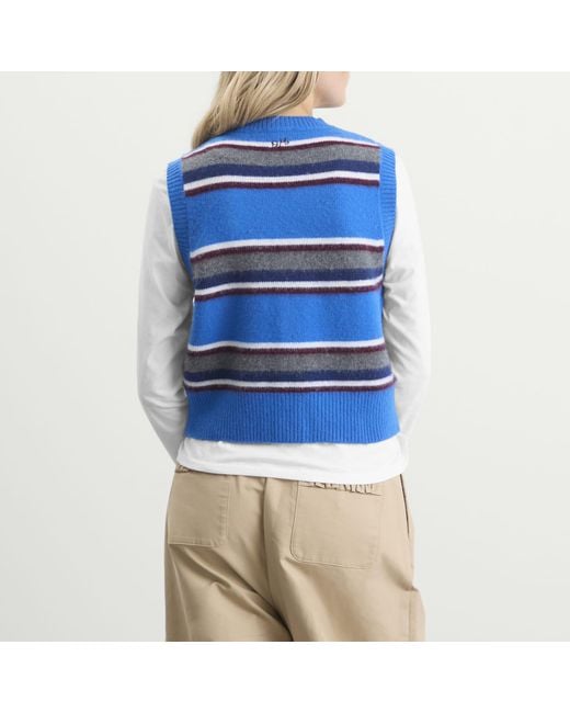 Damson Madder Blue Sofie Vest