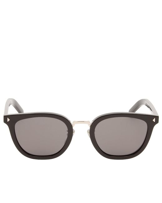 Prada Gray C01Sd Sunglasses for men