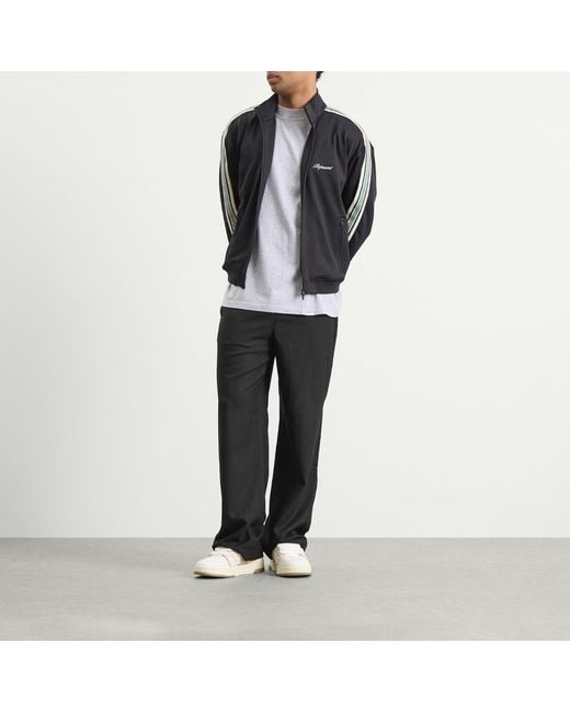 Represent Black Taped Track Jacket for men