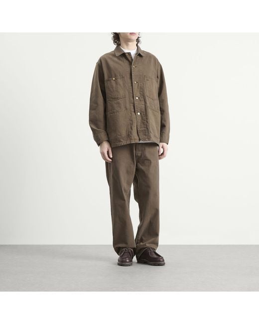 Unlikely Dry Goods Green Chore Jacket for men