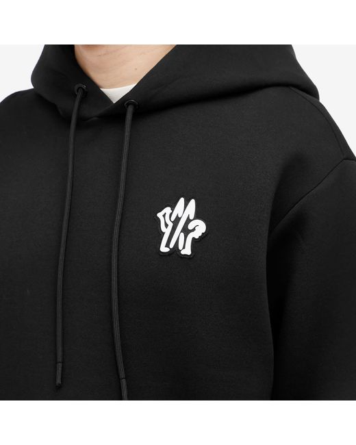 Moncler Black Badge Logo Hoodie for men