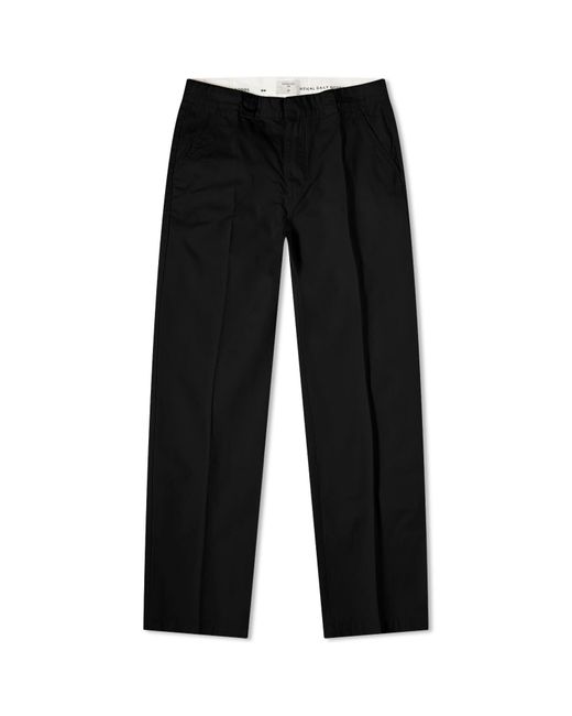 Percival Black Stay Press Auxillary Trousers for men