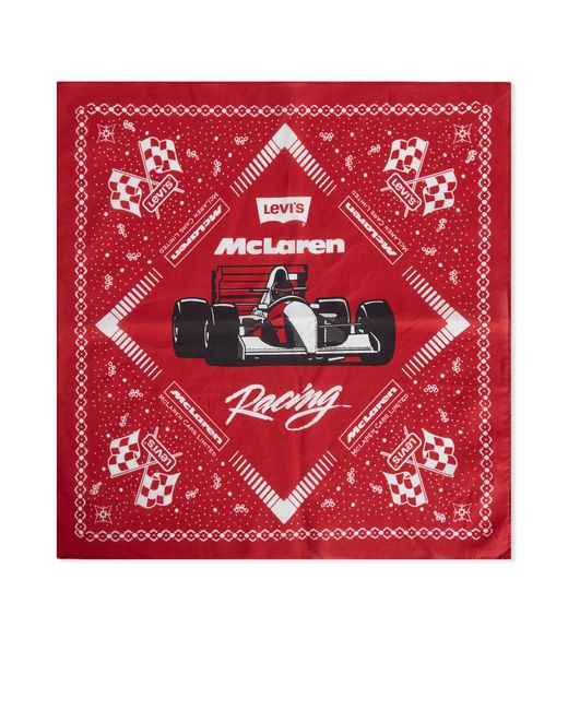 Levi's Red Levis X Mclaren Racing Bandana for men