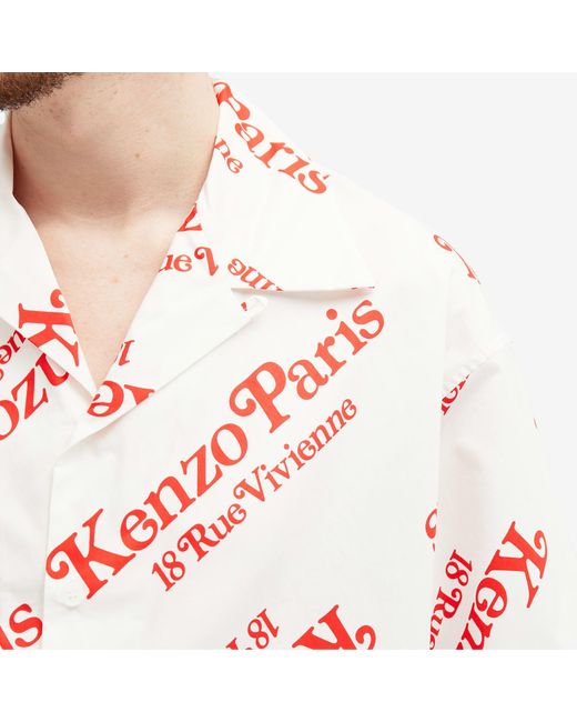 KENZO Pink X Verdy Logo Shirt for men
