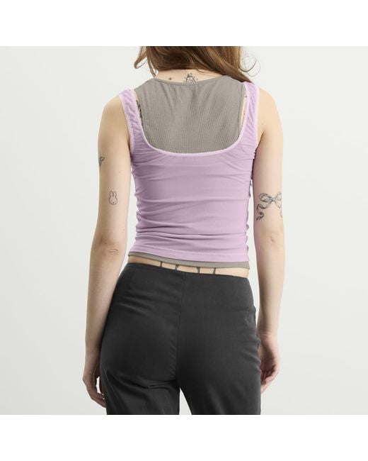 Fruity Booty Purple Double Layer Tank