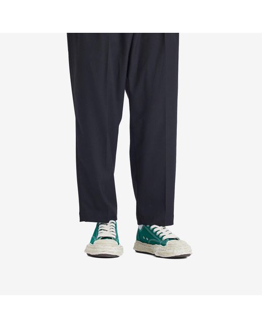 Maison Mihara Yasuhiro Green Peterson 23 Canvas Sneaker