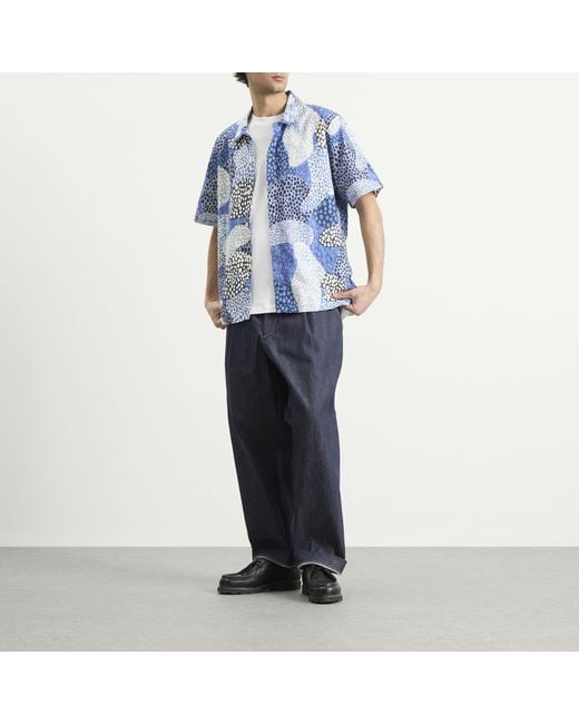 Folk Blue Gabe Shirt for men