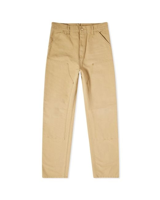 Carhartt Double Knee Pants in Natural for Men Lyst