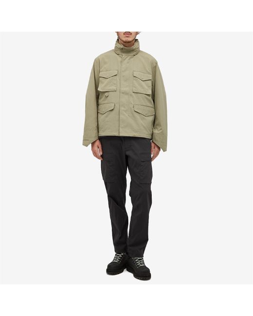 Snow Peak Takibi Ripstop Field Jacket in Green for Men | Lyst UK