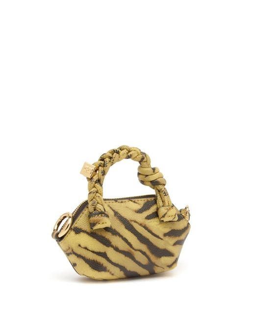 Ganni Metallic Bou Bag Nano Bag