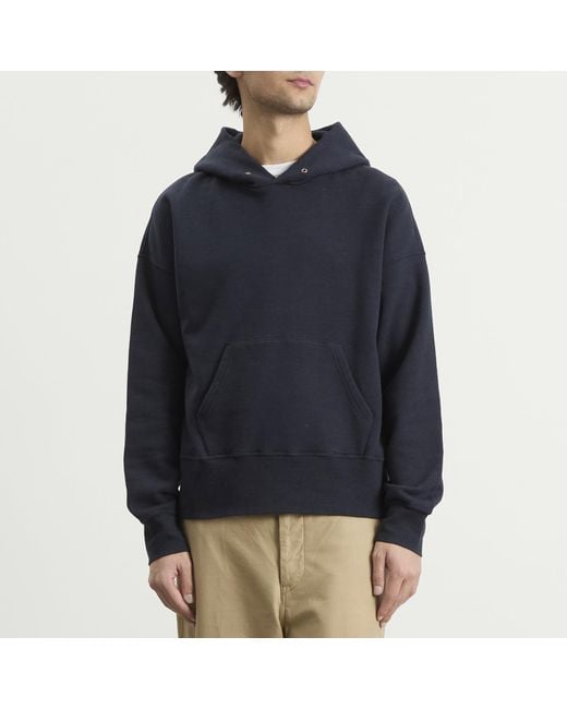 Visvim Blue Court Hoodie for men