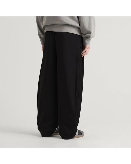 Adidas Black Tapered Track Pants for men