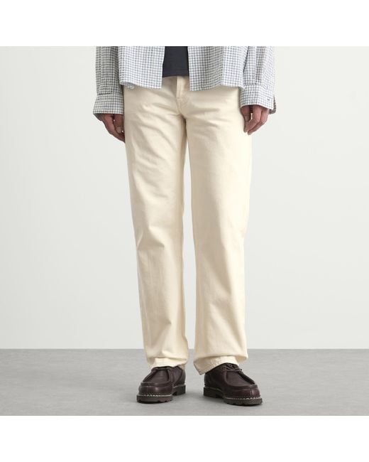 Nudie Jeans Natural Rad Rufus Straight Leg Jeans for men