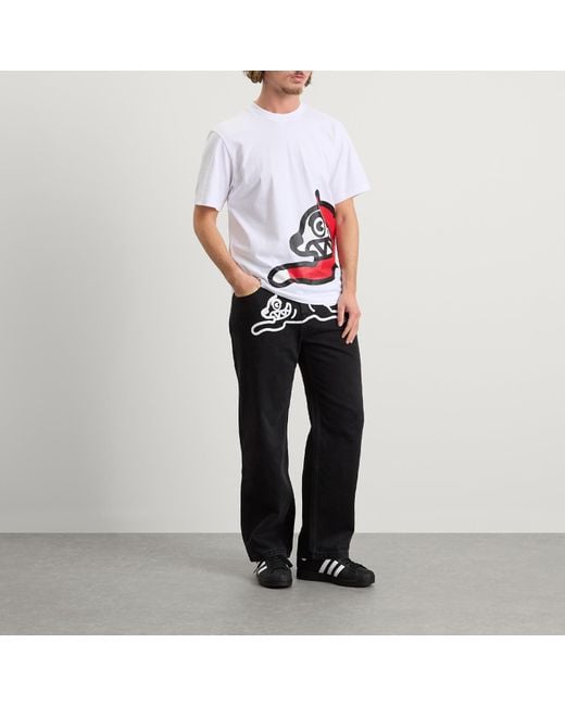 ICECREAM White Jumbo Running Dog T-Shirt for men