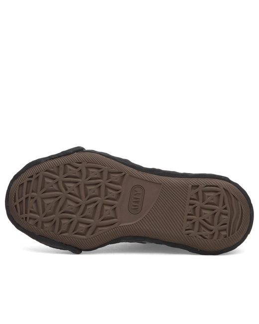 Maison Mihara Yasuhiro Black Peterson 23 Embroidery Vintage Low for men