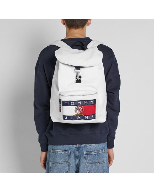 tommy jeans crest backpack