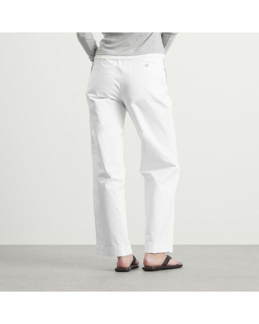 NOTHING WRITTEN White Lena Trouser