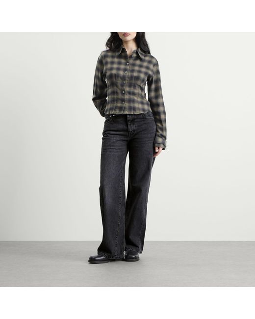 Our Legacy Blue Treble Cut Jeans