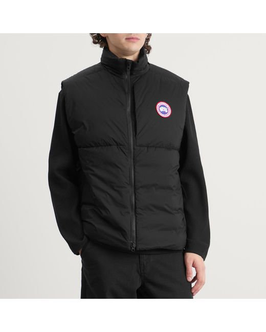 Canada Goose Black Lodge Vest for men