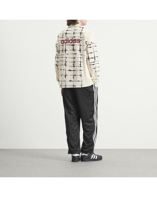 Adidas White X Thug Club Goalie Long Sleeve Top for men