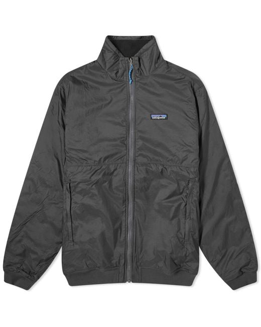Patagonia Gray Reversible Shelled Microdini Jacket Forge for men