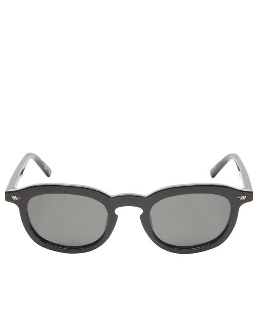 Le Specs Gray Heart Throb Sunglasses