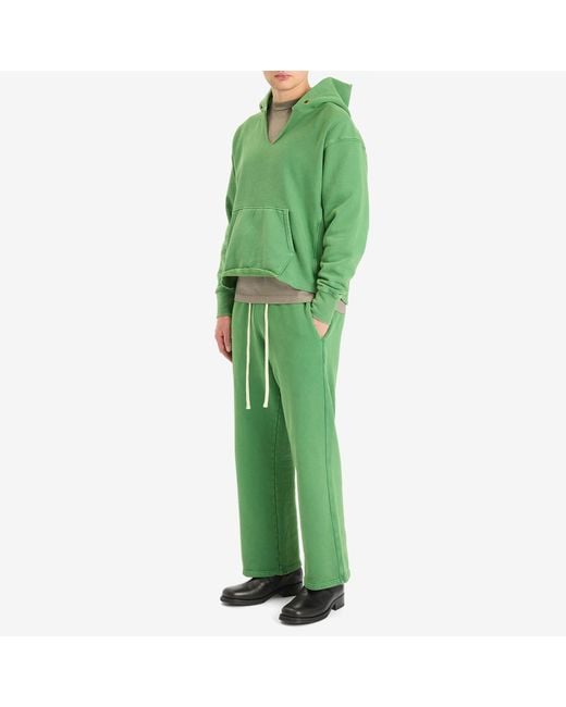 Les Tien Green Heavyweight Classic Pant for men