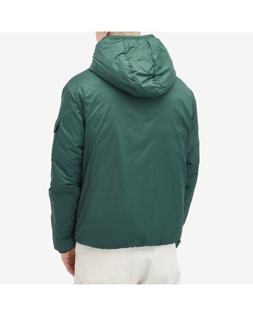 Moncler Green Recycled Longue Saison Opaque Monteynard Jacket for men